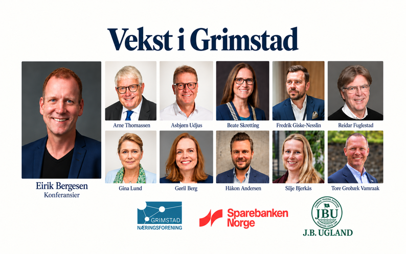 Vekst i Grimstad - Mulighetene er der, hva skal til for at vi griper dem?
